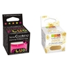 Colorant alimentaire en poudre Fuchsia fluo + paillettes dor