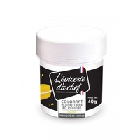 Colorant alimentaire en poudre jaune 40 g