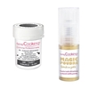 Colorant alimentaire en poudre noir + Poudre alimentaire iris