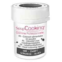 Colorant alimentaire en poudre noir 5 g