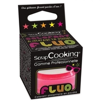 Colorant alimentaire en poudre Rose fluo 3 g