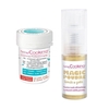 Colorant alimentaire en poudre turquoise + Poudre alimentaire iris
