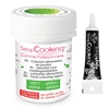 Colorant alimentaire en poudre vert + Stylo de gla