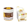 Colorant alimentaire liposoluble jaune + paillettes dor