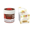 Colorant alimentaire liposoluble rouge + paillettes dor