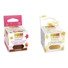 Colorant alimentaire naturel en poudre Marron + paillettes dor