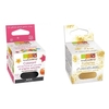 Colorant alimentaire naturel en poudre Noir + paillettes dor