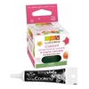 Colorant alimentaire naturel Vert + Stylo de gla