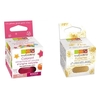 Colorant alimentaire Rouge + paillettes dor