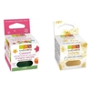 Colorant alimentaire Vert + paillettes dor