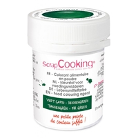 Colorant en poudre vert sapin 5 g