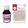 Colorant pour bougie 27 ml rouge + Ficelle dor