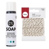 Colorant pour savon bleu menthe 10 ml + Ficelle dor