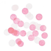 Confettis 20 g - blanc-rose