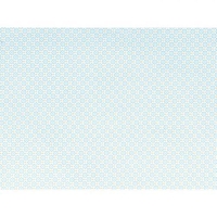 Coupon de tissu 55 x 45 cm - Ronds bleu clair