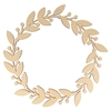 Couronne murale en bois