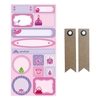Etiquettes repositionnables Princesse + 20