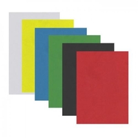Feuilles de caoutchouc x 6 - couleurs vives 1
