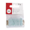Ficelle bicolore bleu clair et blanc 35 m x
