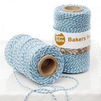 Ficelle bleue & blanche 20 m