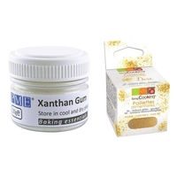 Gomme Xanthane en poudre 20 g + paillettes dor