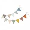 Guirlande 12 fanions 1, 50 m - multicolore
