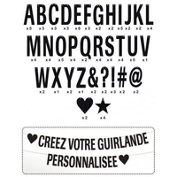 Guirlande de lettres