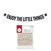 Guirlande de lettres noires + Ficelle dor