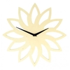 Horloge en bois soleil