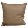 Housse de coussin en jute naturelle 65 x 65 cm