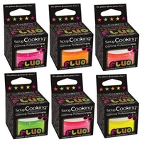 Kit 6 colorants alimentaires fluorescents