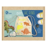 Kit DIY - Personnaliser son petit sac dinosaure