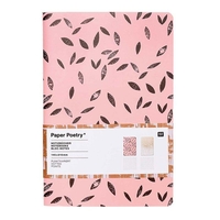 Lot de 2 carnet de notes - Corail et Dor