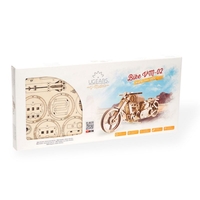 Maquette en bois 3D - moto