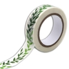 Masking tape 10 m x 1, 5 cm - Feuillage vert