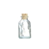 Mini bouteille en verre 6 cm avec bouchon li