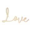 Mot en bois MDF 30 x 16 cm - Love