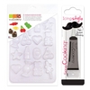 Moule en plastique pour bonbons et chocolats + Stylo de gla
