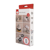 Moule en silicone 3 cailloux et galets 14, 5 x 26 x 3, 5 cm