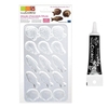 Moule rigide pour fritures en chocolat + Stylo gla