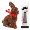 Moule rigide pour lapin en chocolat + Stylo de gla