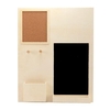 Organiseur de bureau en bois 39, 5 x 49, 5 cm