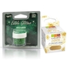 Paillettes comestibles vertes et paillettes dor