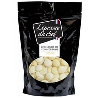 Palets de chocolat de couverture 1kg - blanc