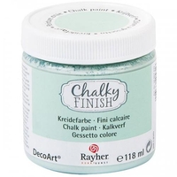 Peinture craie vert,  jade Chalky Finish