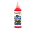Peinture repositionnable pour vitres Creall Glass 80 ml - rouge