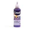 Peinture repositionnable pour vitres Creall Glass 80 ml - violet fonc