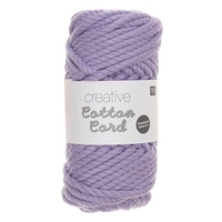 Pelote de corde en coton 25 m - Lilas