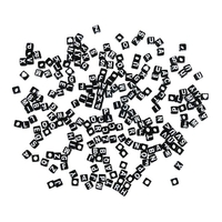 Perles Alphabet carr