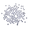 Perles Alphabet rondes blanches